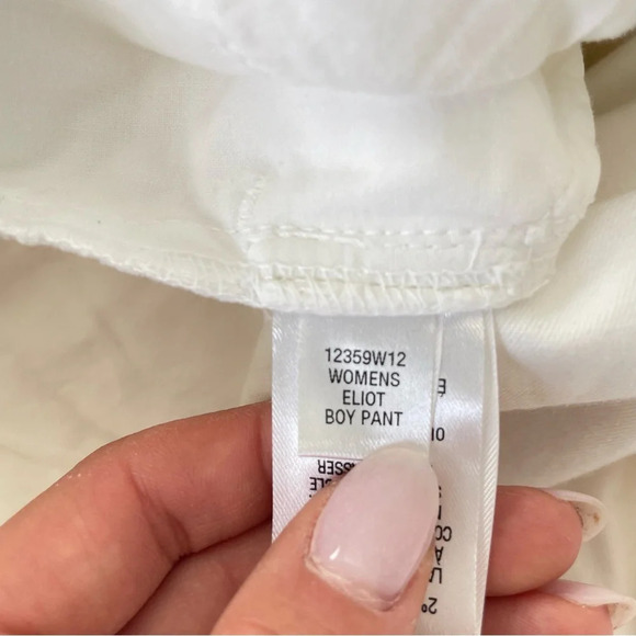 Nili Lotan Eliot Boy Pant White NWOT - Picture 14 of 16